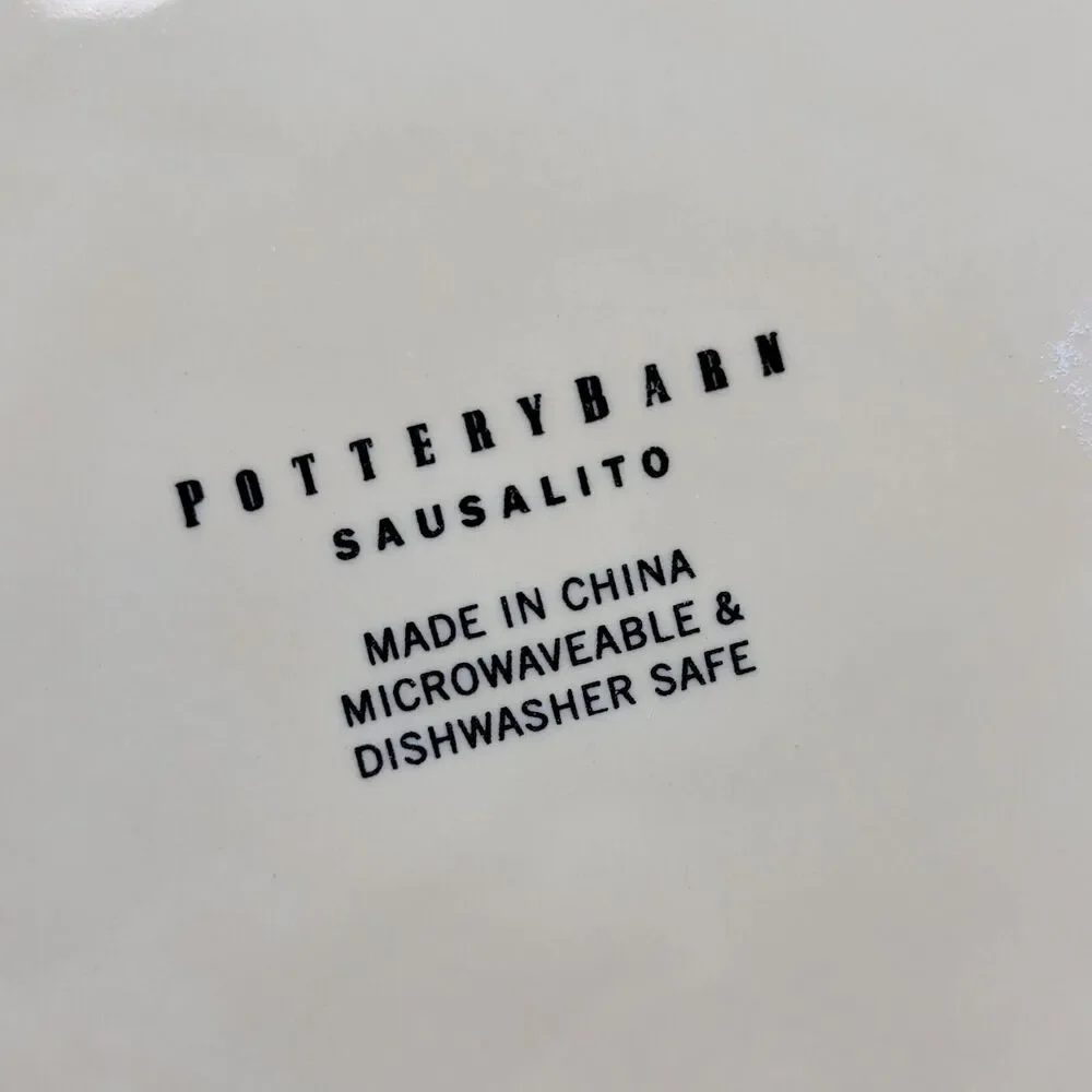 Pottery Barn Sausalito Natural 12 1/4
